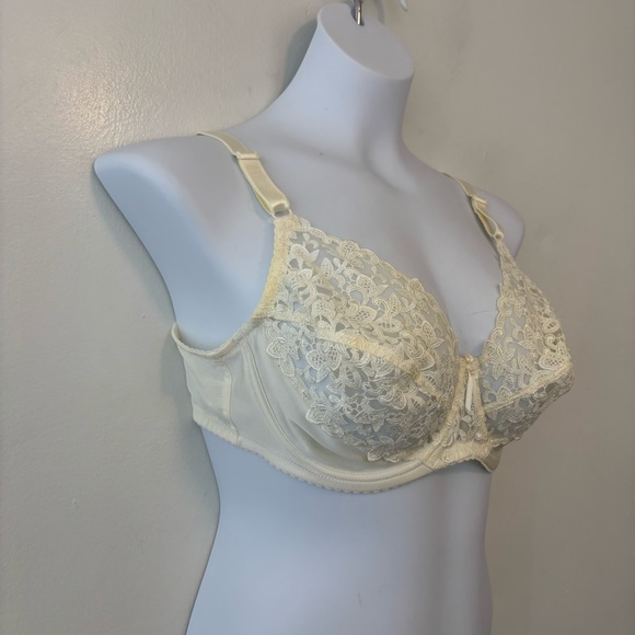 Wacoal Tapestry lace underwire bra ivory size 38C - Picture 4 of 7